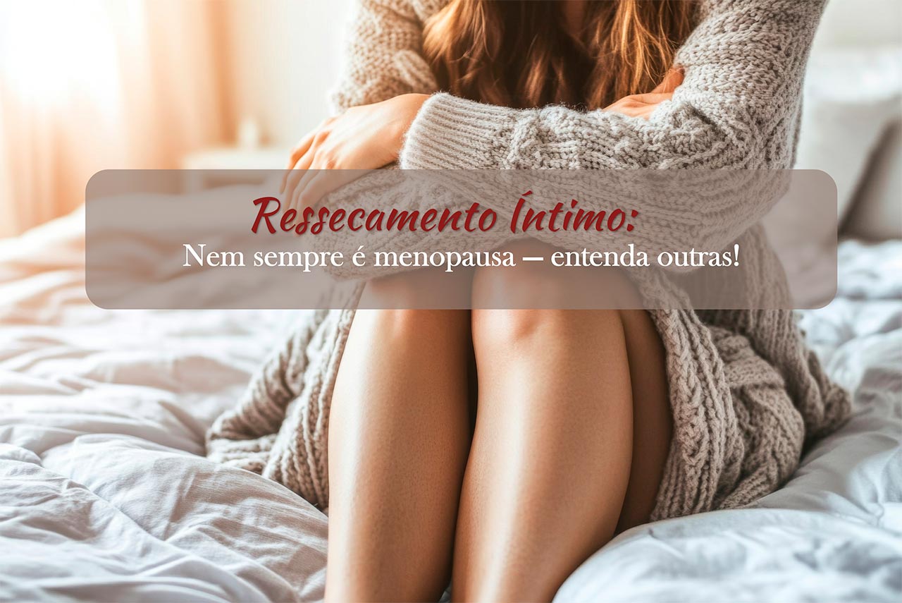 Ressecamento Íntimo: nem sempre é menopausa — entenda outras causas