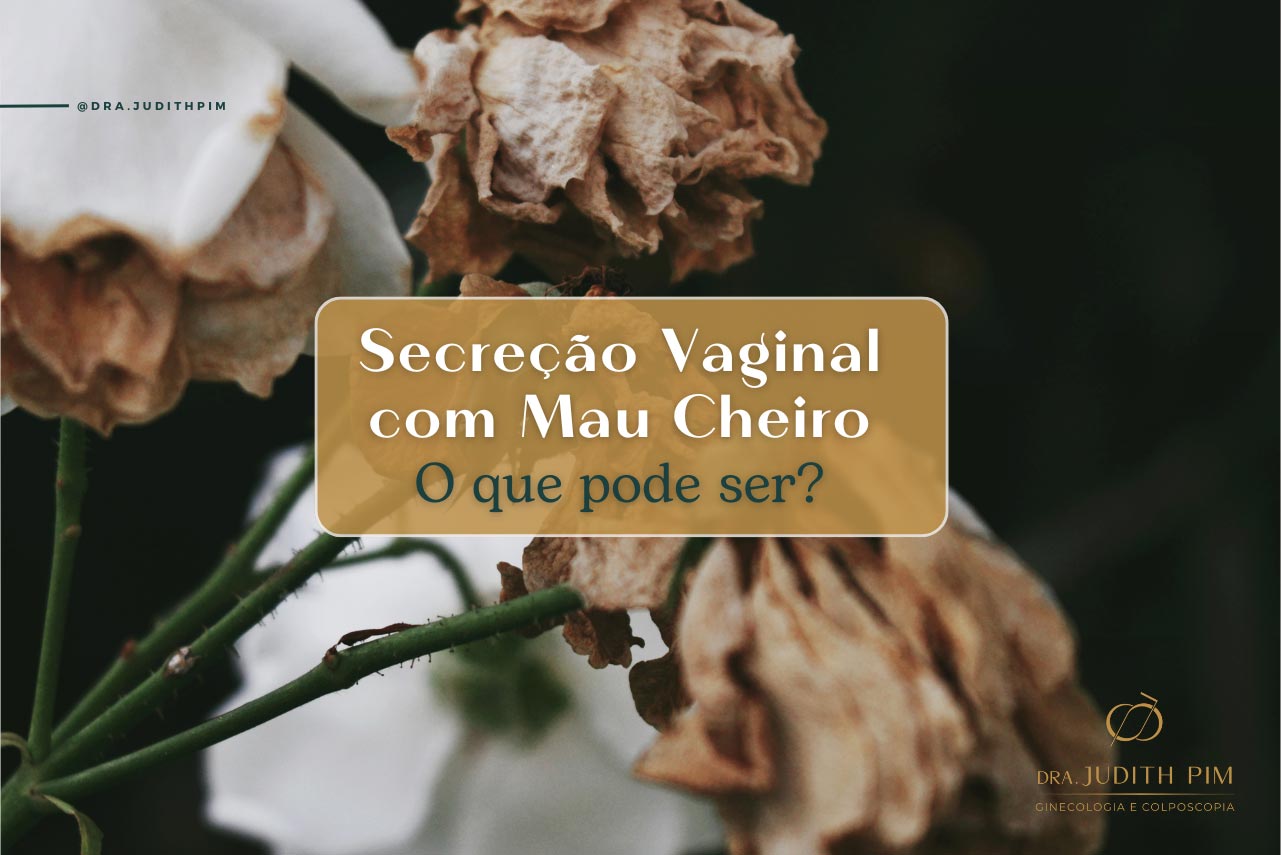 Secreção Vaginal com Mau Cheiro: O que Pode Ser?